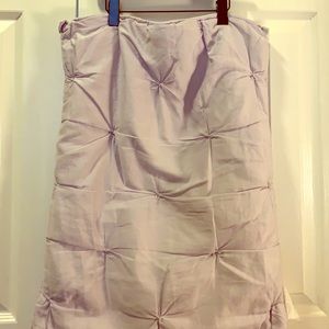 Pottery barn kids pin tucked lavender pillow sham